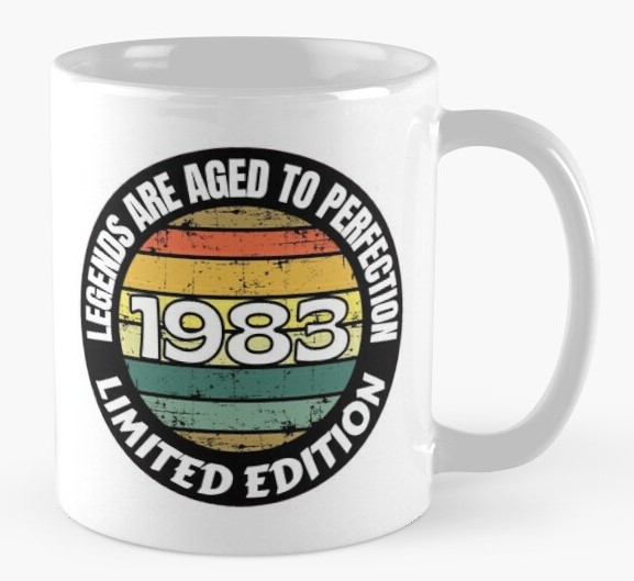 Birth Year Mug 1983
